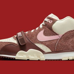 Nike Air Trainer 1 Valentine's Day 2023 Dark Pony Soft Pink  Men's size 14